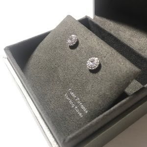 Nordstrom Metal Plated Cubic Zirconia Studs
